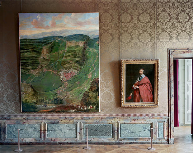 Robert Polidori, Salle de Régne de Louis XIII, (3) ANR.01.003, Salles du XVII, Aile du Nord - R.d.C, Versailles, 2005