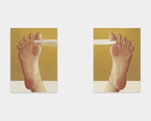 Falk Gernegross, Connected (diptych), 2022