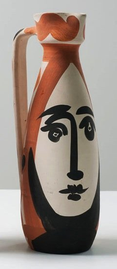 Pablo Picasso, Visage (AR.288), 1955