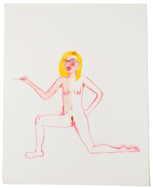 Aurel Schmidt, Self Portrait 13, 2013