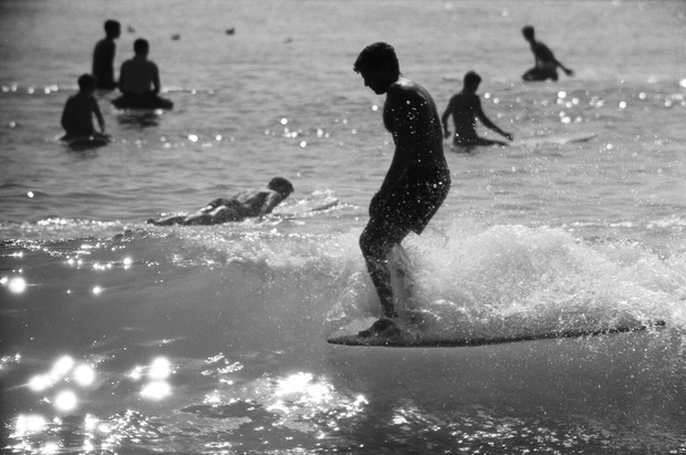 LeRoy Grannis, Miki Dora, Malibu, 1961
