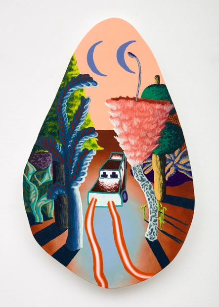 Eliot Greenwald, jungle egg, 2021