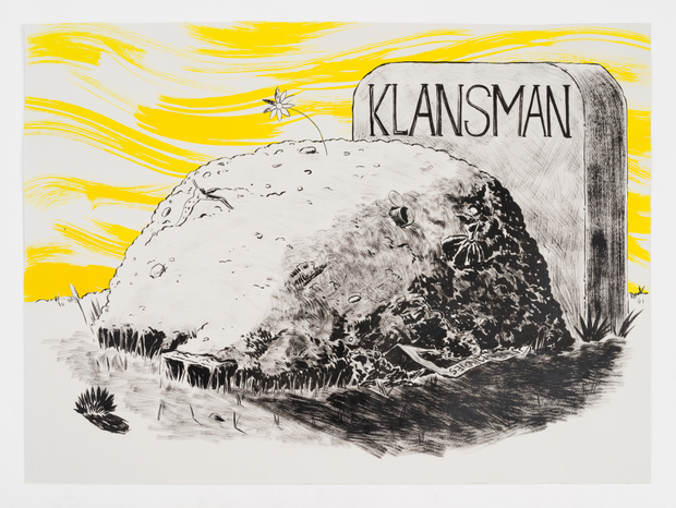 Mark Thomas Gibson, Everyone Should Have One on Their Wall (the collage), 2020