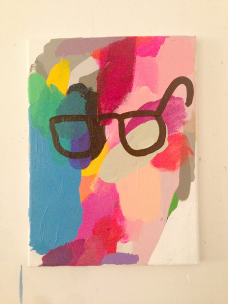 Andrew Kuo, Self-Portrait (Knicks), 2013