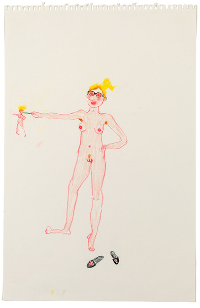 Aurel Schmidt, Self Portrait 10, 2013