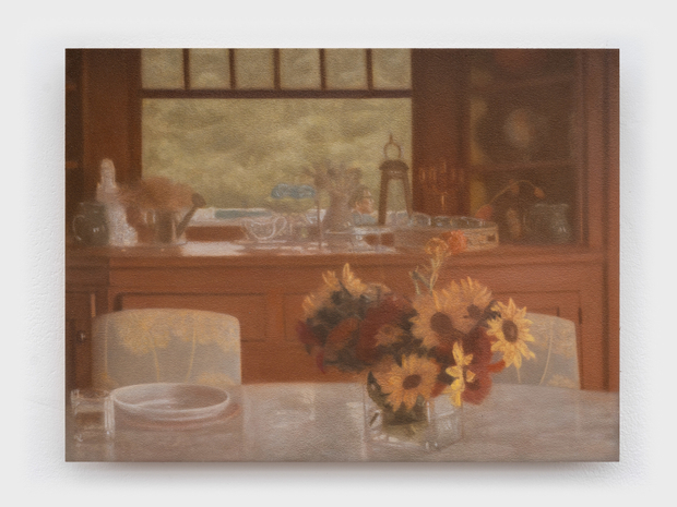 Matvey Levenstein Home, 2024 oil on copper 12 x 16 inches 30.5 x 40.6 cm