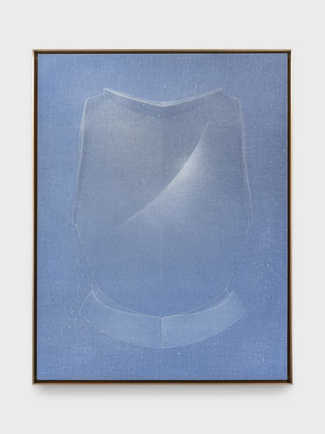 Theodora Allen Breastplate I, 2023 oil on linen 26 x 20 inches 66 x 50.8 cm