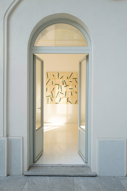 At the heart of Sam Lock’s new exhibition Carta is paper. Salvaged from a damaged collection of discarded artbooks, this...