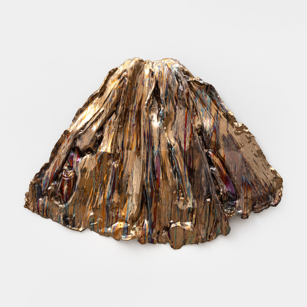 Alma Allen Not Yet Titled, 2024 bronze 57 1/4 x 77 1/4 x 4 inches 145.4 x 196.2 x 10.2...