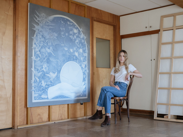 Studio Visit Visiting Theodora Allen during Quarantine In 2020, at her studio in California, Theodora Allen began working on a...