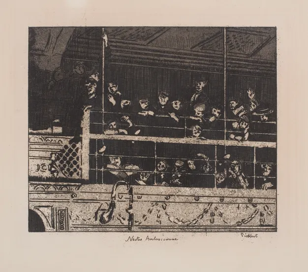 Noctes Ambrosianae (Ambrosian Nights) 1906 (etching & aquatint)