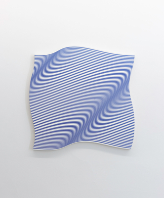 philippe decrauzat, Flag wave, 2017