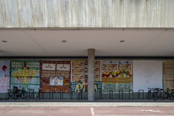 alberto pitta, Vista da exposição O Quilombismo, Haus der Kulturen der Welt, Berlim, Alemanha, 2023
