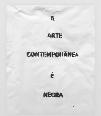 elian almeida, Arte contemporânea é negra, 2016