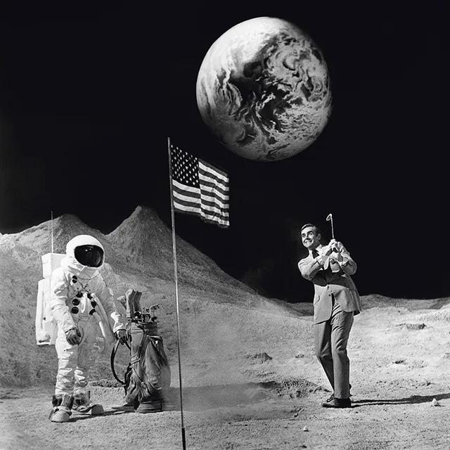 Terry O'Neill, Bond on the Moon, 1971
