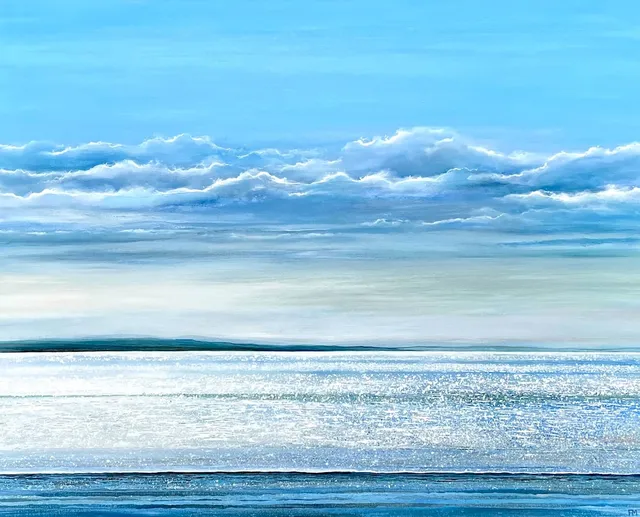 Fiona Moatt, Bright Water Bay, 2023