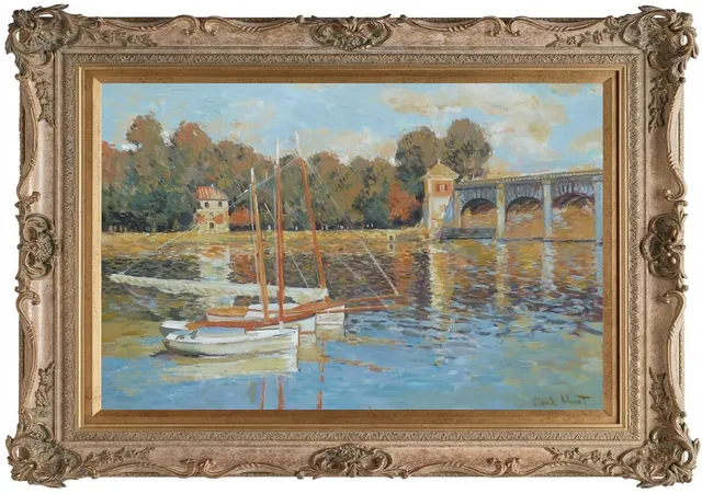 John Myatt, The Bridge At Argenteuil - Original