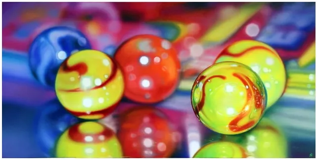 Sarah Graham, Marble Carnival - Original - POA