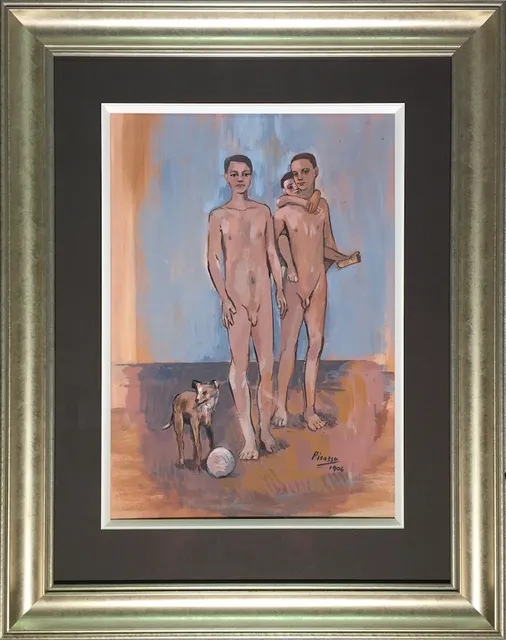 John Myatt, Three Boys - Original