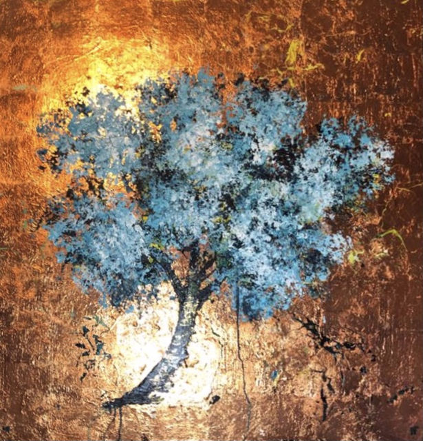 Daniel Hooper, Blossom Teal, 2020