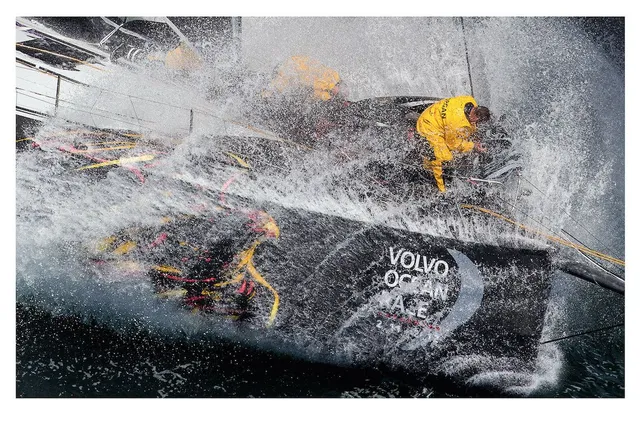 Ian Roman, Volvo 70 Azzam, Lorient, 2012 - 40x60 inches