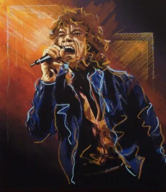 Ronnie Wood, Study for Mick II, 2003