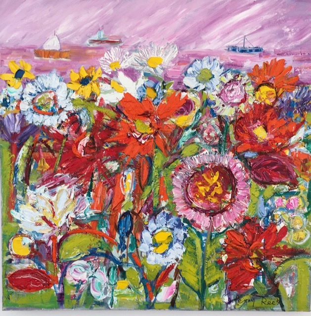 Penny Rees, Estuary Garden, 2021