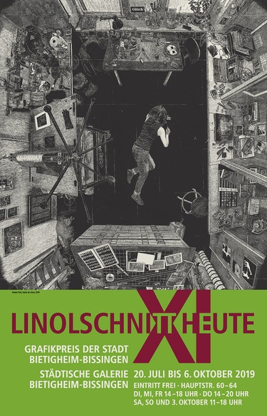 Ariane Fruit lauréate du prix de linogravure de BIETIGHEIM-BISSINGEN