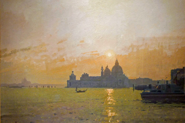 Peter Kelly, Dusk at Santa Maria della Salute