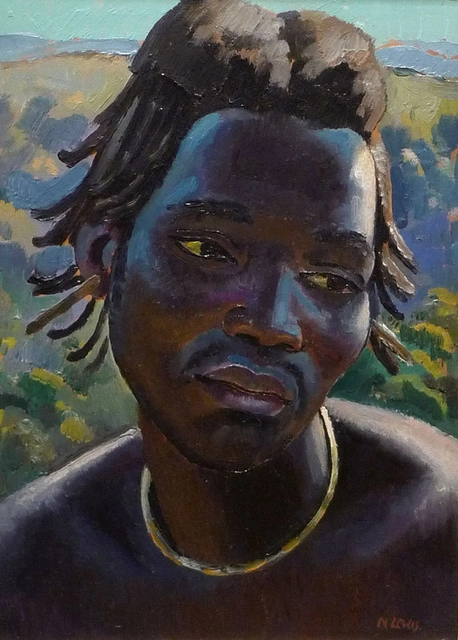 Alfred Neville Lewis, Portrait of a young man