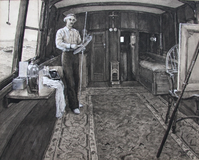 CHARLES NAPIER HEMY, A PORTRAIT BY HIS SISTER-IN-LAW