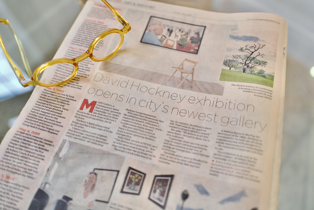 David Hockney Exhibition Launches at MODO