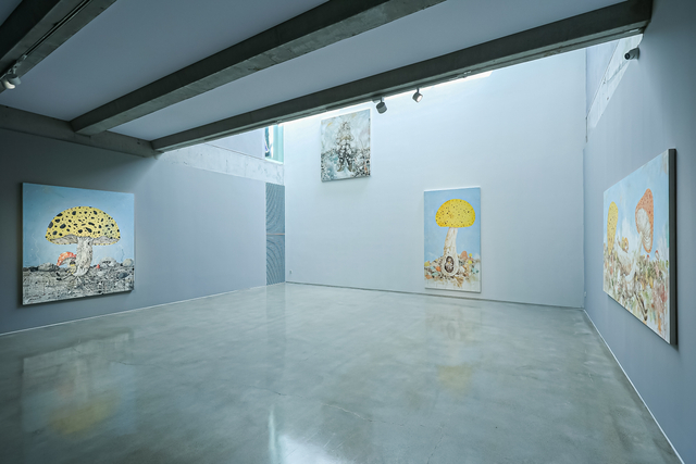 Watermelons, Mushrooms, Tents: A Giant Boy’s Resting Places, Lu Mingjun