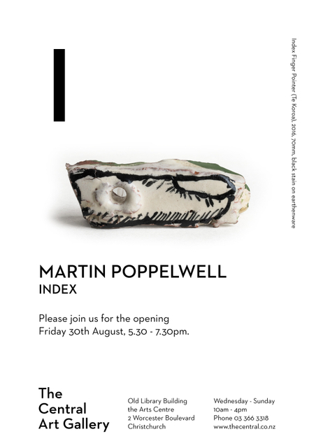 Exhibition Opening: Martin Poppelwell INDEX