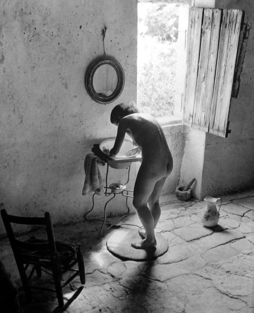 Willy Ronis 1910-2009 Le Nu Provençal, Gordes, 1949 Signed, in ink, au recto Titled, dated, and annotated in pencil, with artist stamp and print details, in ink, au verso Printed in 2005 Gelatin silver print 13 ¼ x 16 ½ inch (33.66 x 41.94 cm) image 16 x 20 inch (40.64 x 50.80 cm) paper