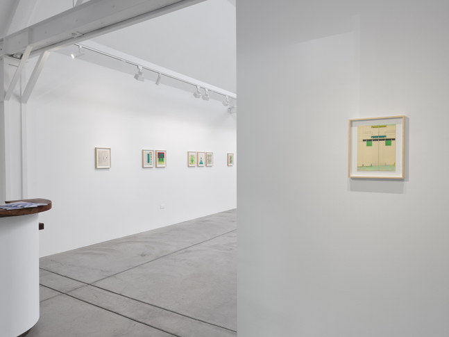 Barbara Stauffacher Solomon Garden = Grid = City installation view