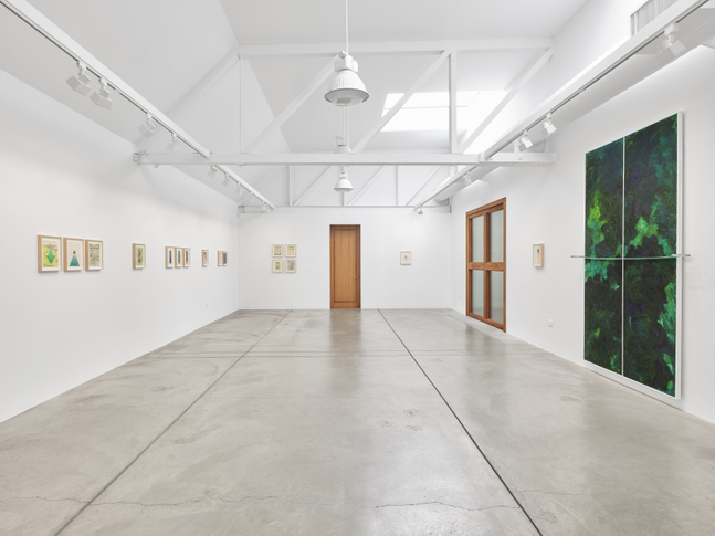 Barbara Stauffacher Solomon Garden = Grid = City installation view