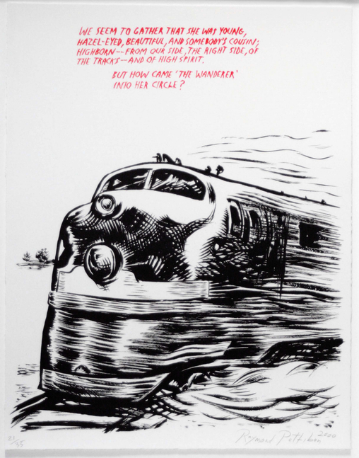 Raymond Pettibon&amp;nbsp;(b. 1957)
Untitled&amp;nbsp;(We Seem to Gather...), 2000
Lithograph
19 5/8 x 13 1/2 inches
Edition of 35 plus 15 artist proofs
Signed, dated, and numbered in pencil
PETT004