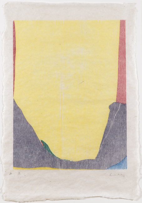 Helen Frankenthaler, East and Beyond, 1973, Woodcut, Abstract, Expressionism, Signed