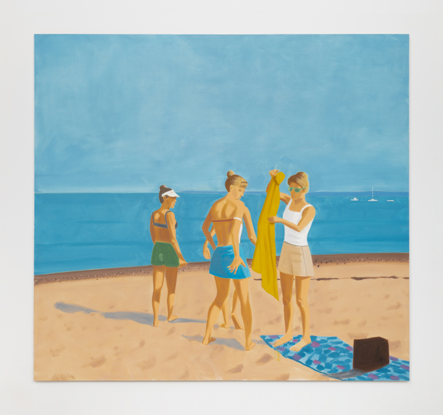 Alex Katz (b. 1927)
Saturday, 2002
Oil on linen
104 &amp;times; 112 inches
264.2 &amp;times; 284.5 cm