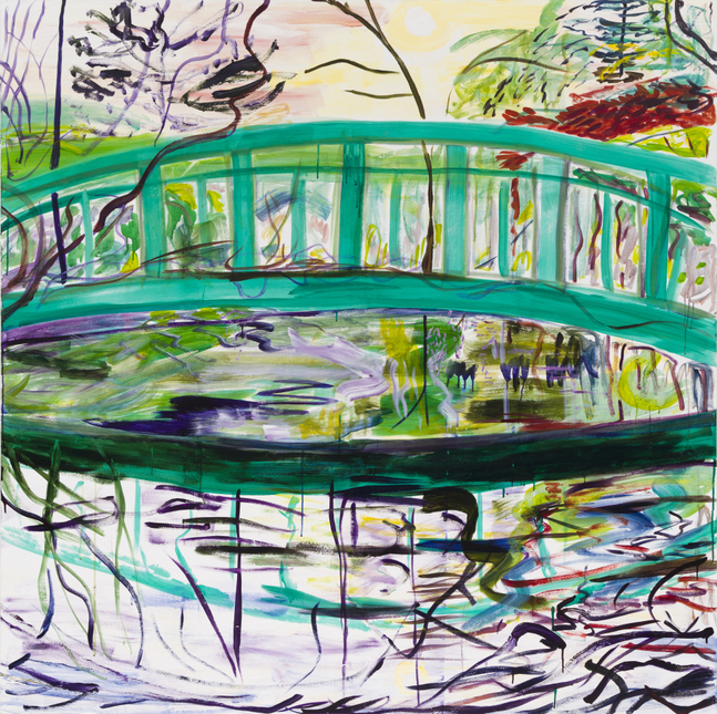 Monet&amp;#39;s Garden, 2022
72 x 72 inches
Acrylic on canvas
&amp;nbsp;