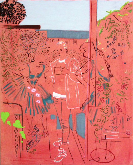 Victoria Roth in Sunnyside, 2014
Oil on canvas
30 x 24 inches