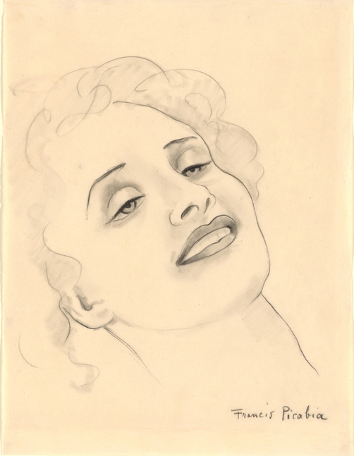 Francis Picabia

&amp;ldquo;T&amp;ecirc;te de femme&amp;rdquo;, ca. 1942

Pencil on paper

10 3/4 x 8 1/4 inches

27.5 x 21 cm

PIZ 151