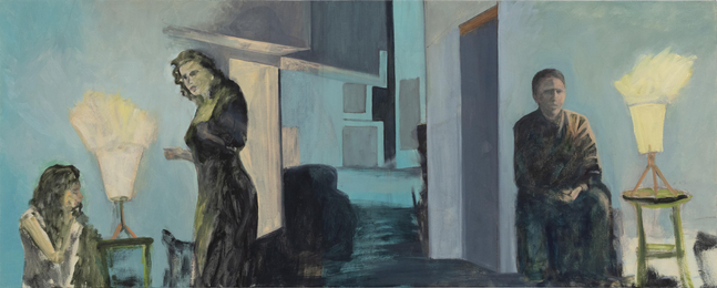 Blue Room, 2001, by William Leavitt