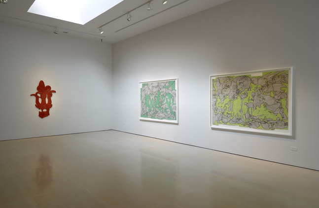 Installation view of&amp;nbsp;Bo Joseph | Feeding the Beast&amp;nbsp;at McClain Gallery,&amp;nbsp;September 2020