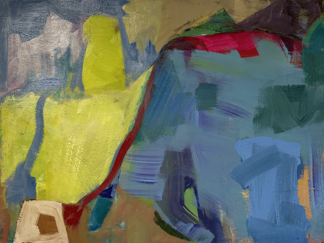 Walter Schrank Cuesta, 2022 oil on canvas 24 x 36 inches