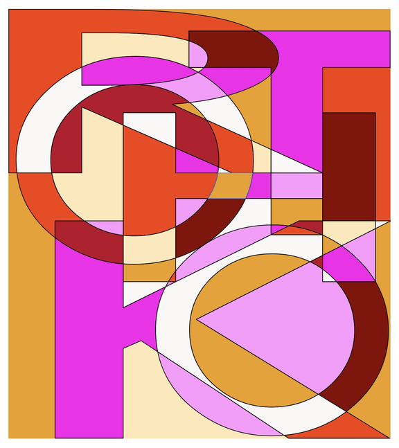 Aaron Parazette Rothko 3, 2025 unique ink jet drawing on paper 44 x 40 inches