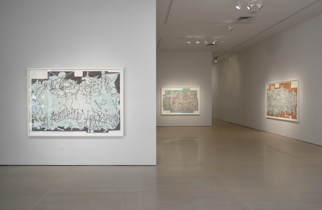 Installation view of&amp;nbsp;Bo Joseph | Feeding the Beast&amp;nbsp;at McClain Gallery,&amp;nbsp;September 2020