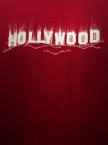 GARY SIMMONS Hollywood, 2013 UV pigment print on aluminum core 48 x 36 inches 2 of 15