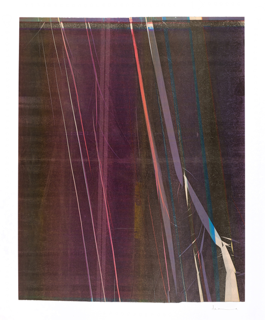 Anne Deleporte Lightning, 2019 ink on paper mounted on Arches paper 26 1/8 x 21 1/2 inches